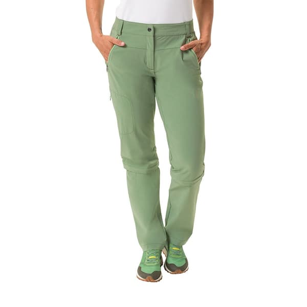 Vaude Farley Stretch Capri T-zip Iii Byxor Grönt 36 / Short Kvinna