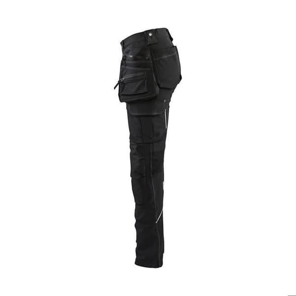 Arbetsbyxor - Blaklader - 4D - Dam - Slim fit - Svart