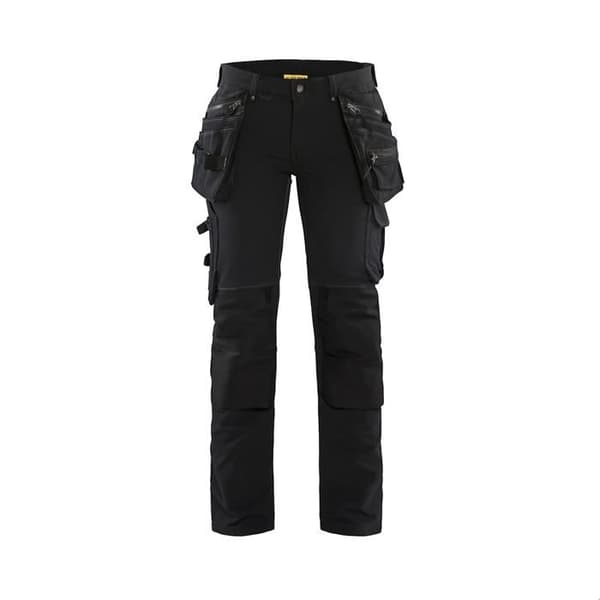 Arbetsbyxor - Blaklader - 4D - Dam - Slim fit - Svart
