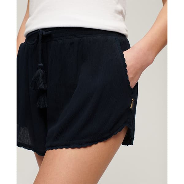 Superdry Beach Shorts Blå XS Kvinna
