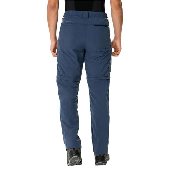 Vaude Farley Zip Off V Bukser Blå 46 / Regular Mand