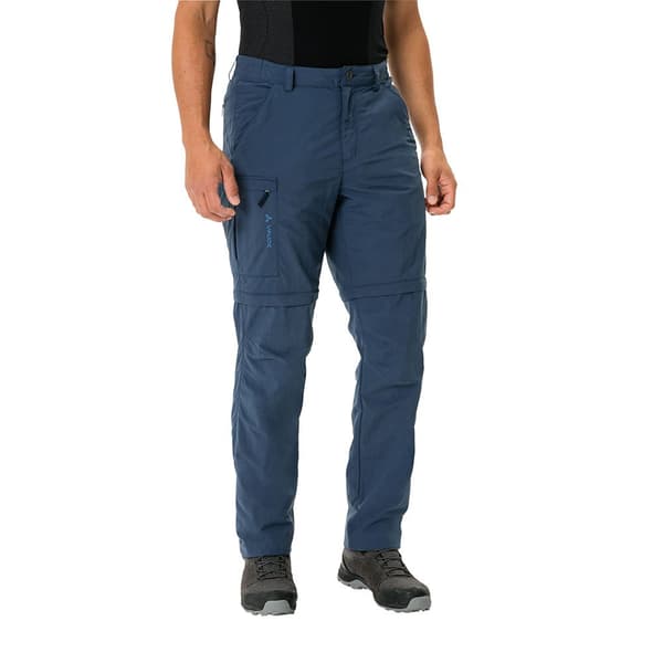 Vaude Farley Zip Off V Bukser Blå 46 / Regular Mand