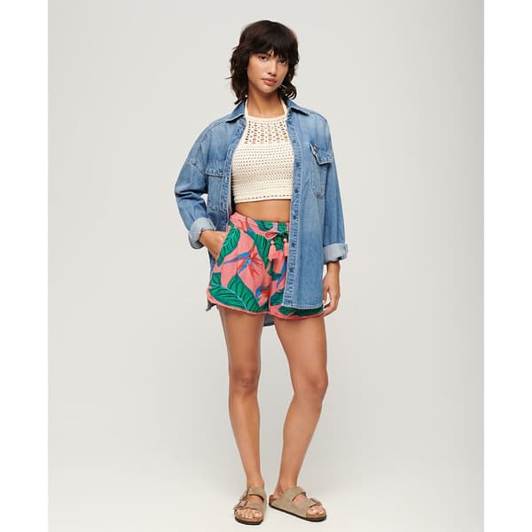 Superdry Beach Shorts Flerfarvet S Kvinde