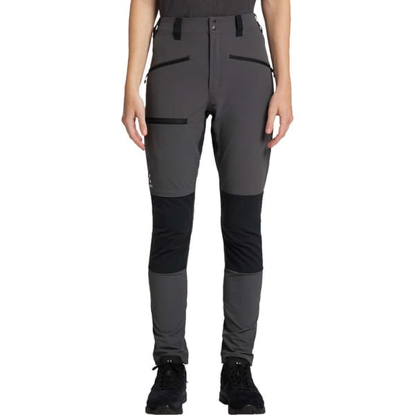 Haglofs Mid Slim Housut Harmaa XS / Regular Nainen