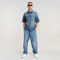 Miniatyrbillede 4 af 7: G-star Travail 3d Relaxed Jeans Blå 36 / 36 Mand