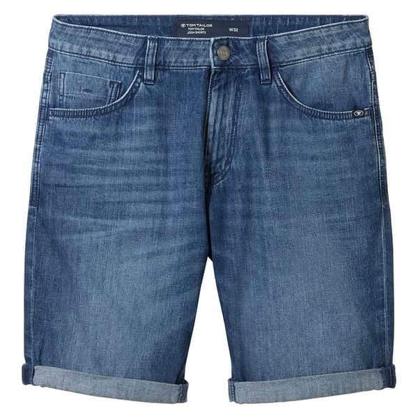 Tom Tailor Josh Lyhyet Farkut Sininen 34 Mies