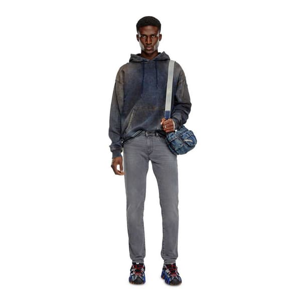 Diesel A03558-0grdk 2019 D Strukt Jeans Grå 32 / 32 Man