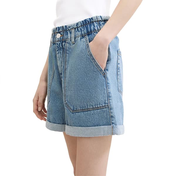 Tom Tailor 1041875 Korta Jeans Blå M Kvinna