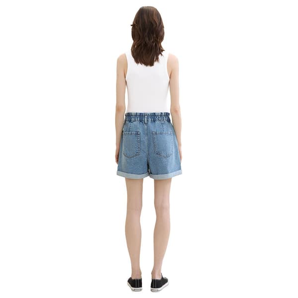 Tom Tailor 1041875 Korta Jeans Blå M Kvinna