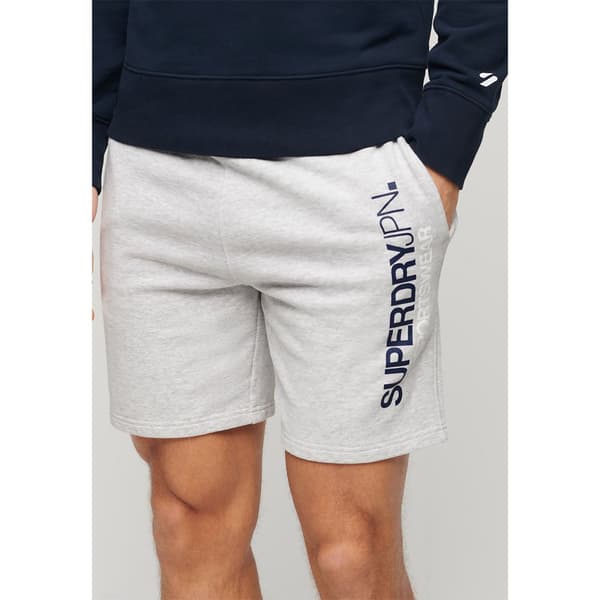 Superdry Sportswear Logo Loose Sportshorts Grå XL Man