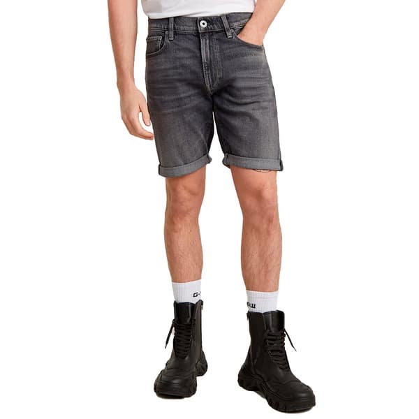 G-star 3301 Korte Jeans Grå 29 Mand