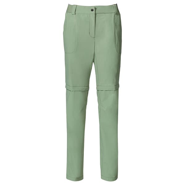 Vaude Farley Stretch Zip Off Ii Byxor Grönt 38 / Regular Kvinna