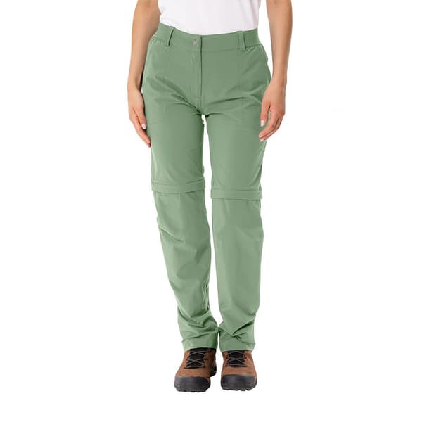 Vaude Farley Stretch Zip Off Ii Byxor Grönt 38 / Regular Kvinna
