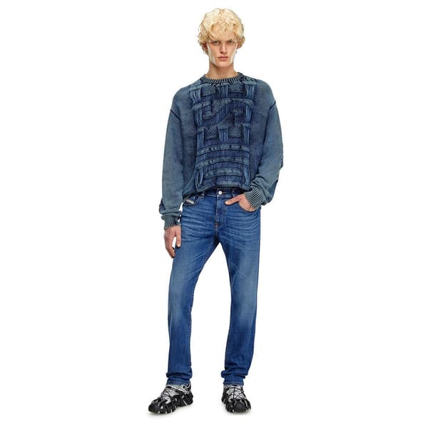 Diesel A03562-09k04 2019 D Strukt Jeans Blå 32 / 30 Man