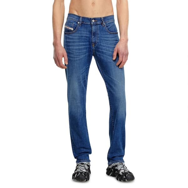 Diesel A03562-09k04 2019 D Strukt Jeans Blå 32 / 30 Mand