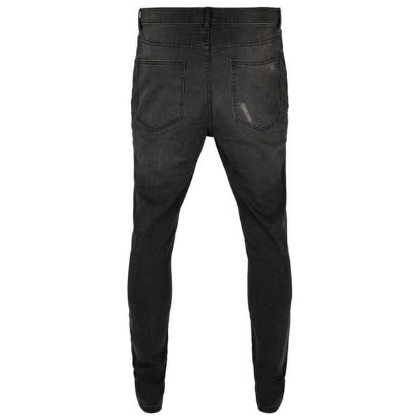 Urban Classics Heavy Destroyed Jeans Sort 40 / 32 Mand