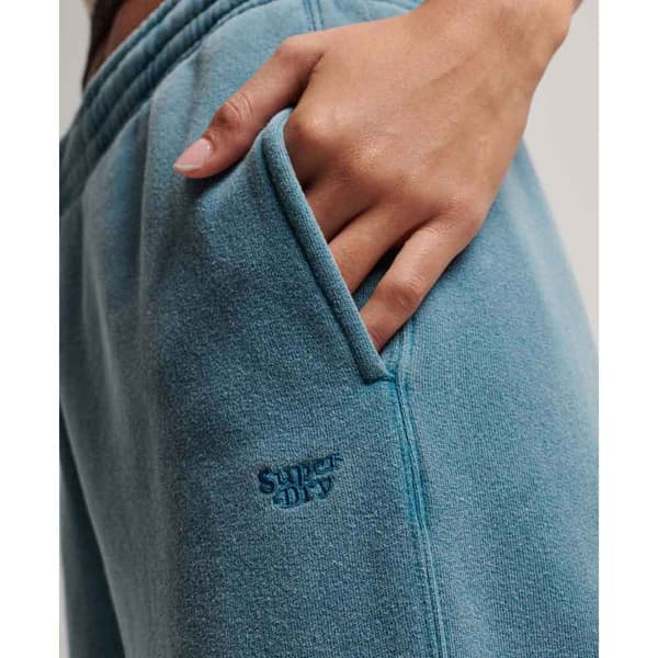Superdry Vintage Wash Straight Joggers Blå S Kvinde