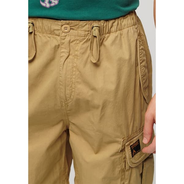 Superdry Baggy Parachute Housut Beige 34 / 32 Mies