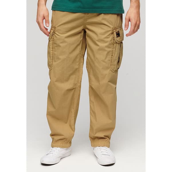 Superdry Baggy Parachute Housut Beige 34 / 32 Mies