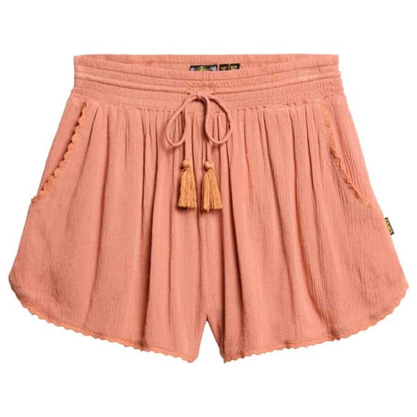 Superdry Beach Shorts Rosa S Kvinna