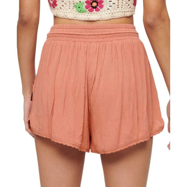 Superdry Beach Shorts Rosa S Kvinna
