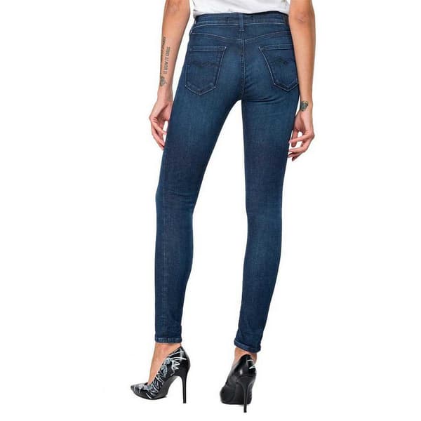 Replay New Luz Jeans Blå 29 / 30 Kvinde