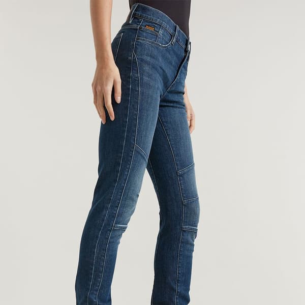 G-star Ace 2.0 Biker Slim Straight Jeans Blå 29 / 32 Kvinde