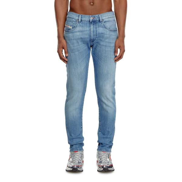 Diesel A03558-0grdi 2019 D Strukt Jeans Blå 30 / 32 Man