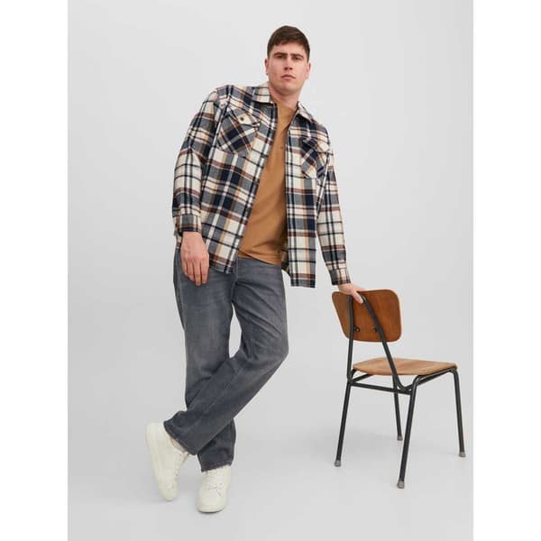 Jack & Jones Mike Original Sq 270 Plus Size Jeans Grå 40 / 34 Mand