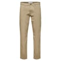 Miniatyrbild 3 av 6: Selected New Miles Slim Fit Chinobyxor Beige 36 / 36 Man