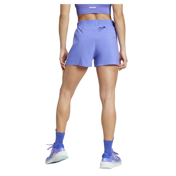 Adidas Own The Run 4´´ Shorts Lila S Kvinna