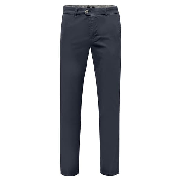 Fynch Hatton 10002800 Chinobukser Blå 34 / 32 Mand