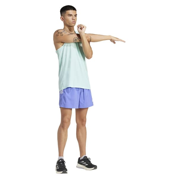 Adidas Own The Run 5´´ Shorts Blå XL Mand
