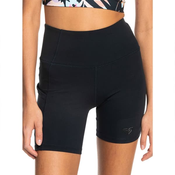 Roxy Heart Short Leggings Musta S Nainen
