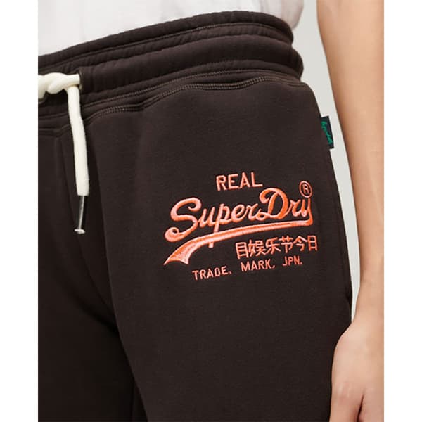 Superdry Neon Vl Low Rise Joggers Musta M Nainen