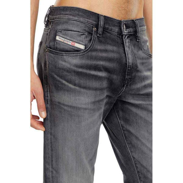 Diesel A03558-09j52 2019 D Strukt Jeans Grå 36 / 32 Man