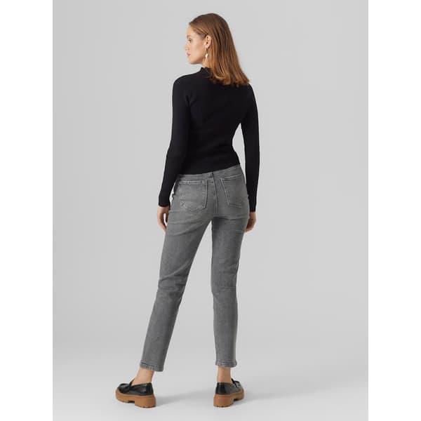 Vero Moda Linda Mom Gu214 Högmidjadeans Grå 29 / 32 Kvinna