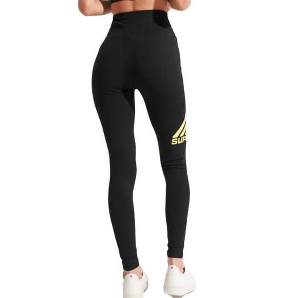 Superdry Mountain sportleggings Svarta kvinnor