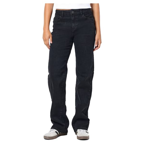 Noisy May Yolanda Wide Leg Fit Jeans Sort 29 / 30 Kvinde