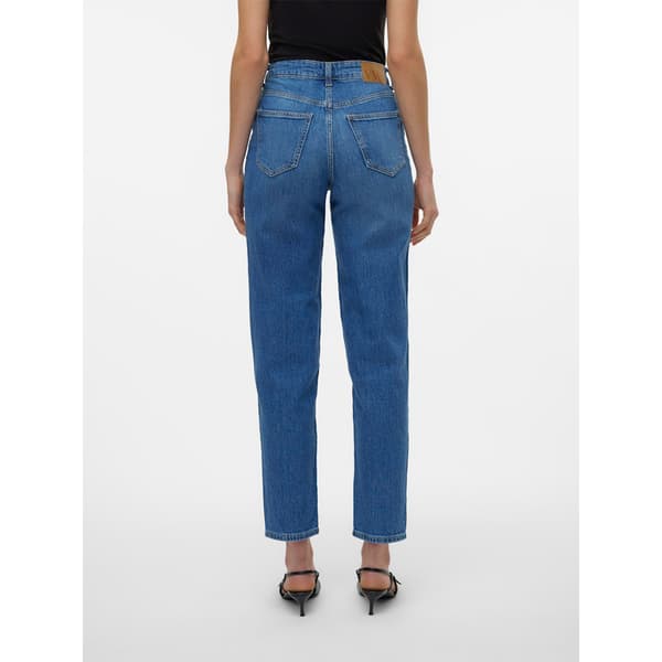 Vero Moda Tessa Mom Ra380 Högmidjadeans Blå 30 / 30 Kvinna