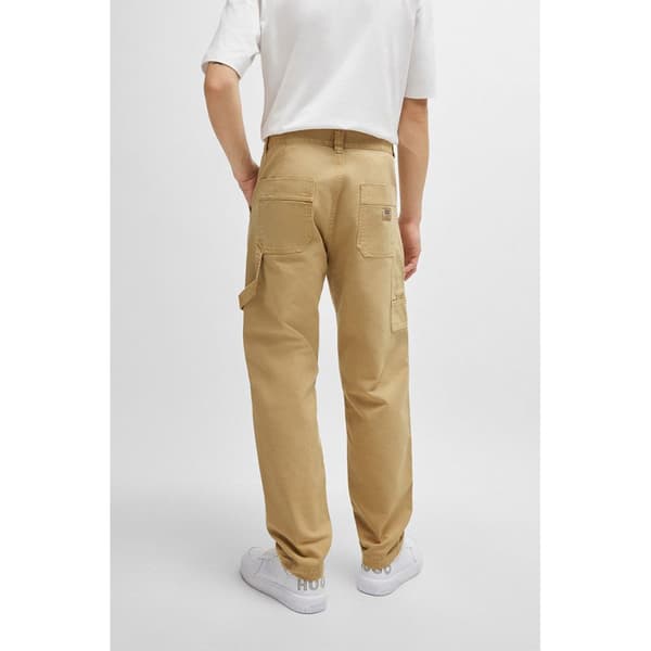 Hugo Garon 243d Blue Housut Beige S Mies