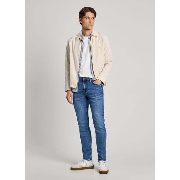 Pepe Jeans Pm207387 Skinny Fit Jeans Blå 32 / 34 Mand