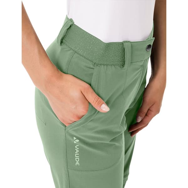 Vaude Farley Stretch Zip Off Ii Byxor Grönt 48 / Short Kvinna