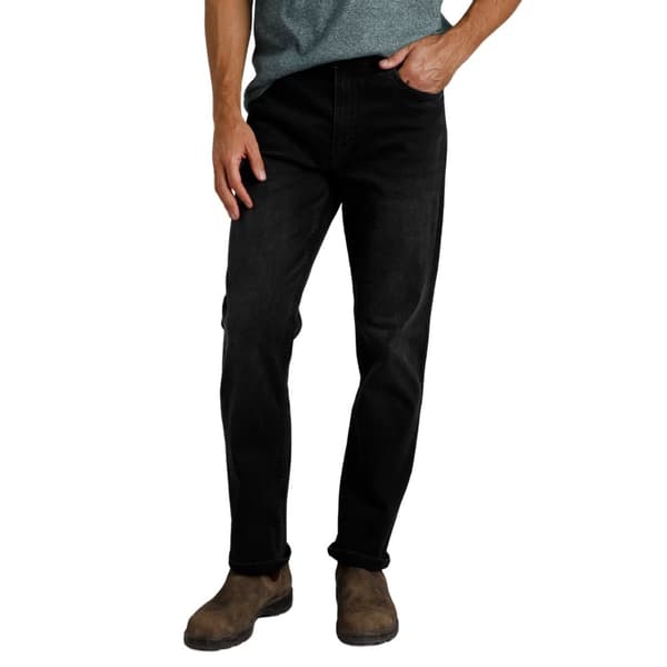 Weird Fish Mens Edward Denim Stretch Straight Jeans