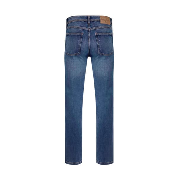 Weird Fish Mens Edward Denim Stretch Straight Jeans