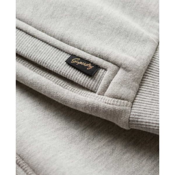Superdry Luxe Metallic Logo Mjukisbyxor Grå M Kvinna