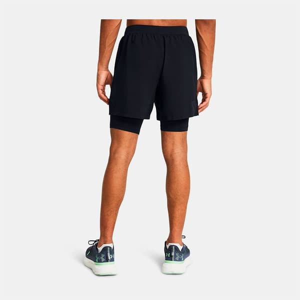 Under Armour Launch 5in 2-in-1 Shortsit Sininen 2XL Mies