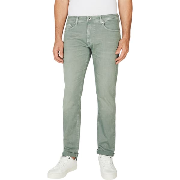 Pepe Jeans Pm207390 Tapered Fit Jeans Grönt 34 / 32 Man