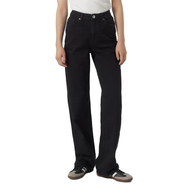 Vero Moda Tessa Wide Fit Jeans Sort 30 / 32 Kvinde