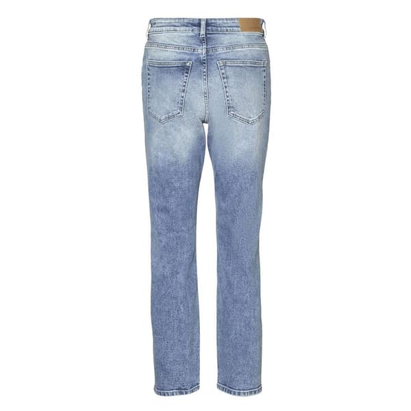 Noisy May Moni Ankle Az236lb Højtaljede Jeans Blå 29 / 30 Kvinde